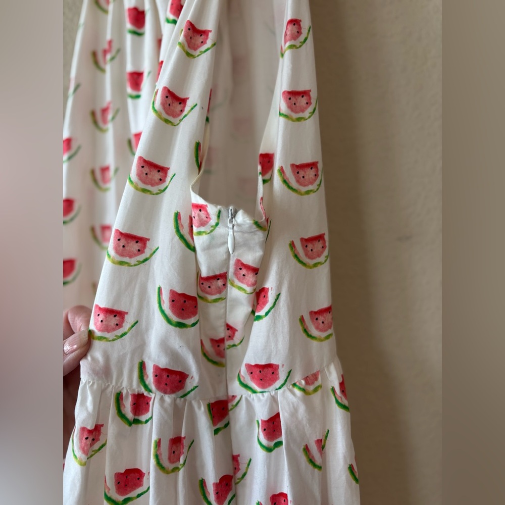 Flora Bea NYC Watermelon Halter Dress Size Small‎ - Picture 6 of 10